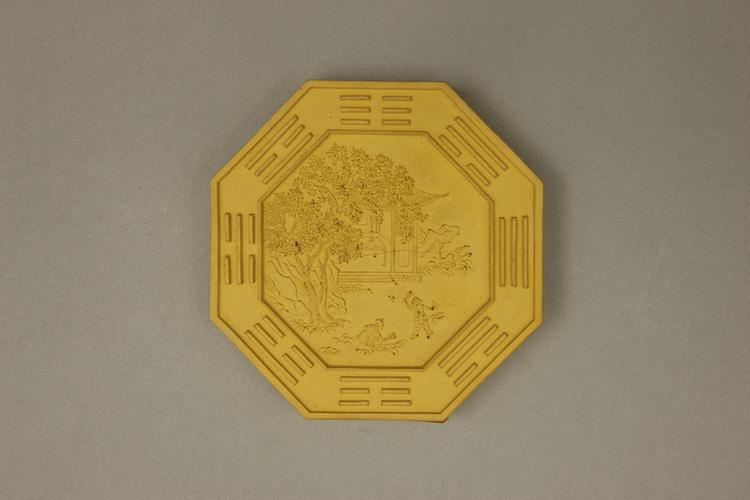 御制月令七十二候诗色墨-腐草为莹黄墨