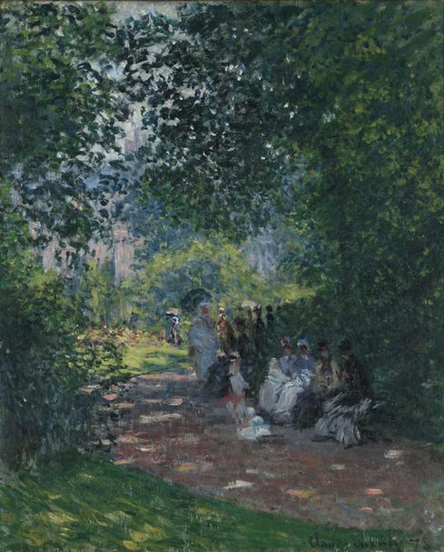 Au Parc Monceau, 1878