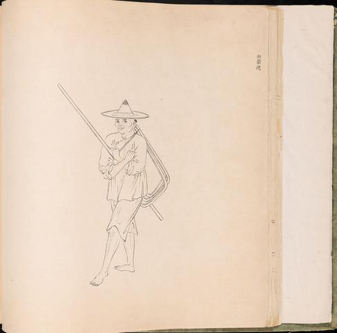 白描街头买卖画册-40