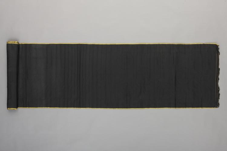 青色二则拱璧纹线绸