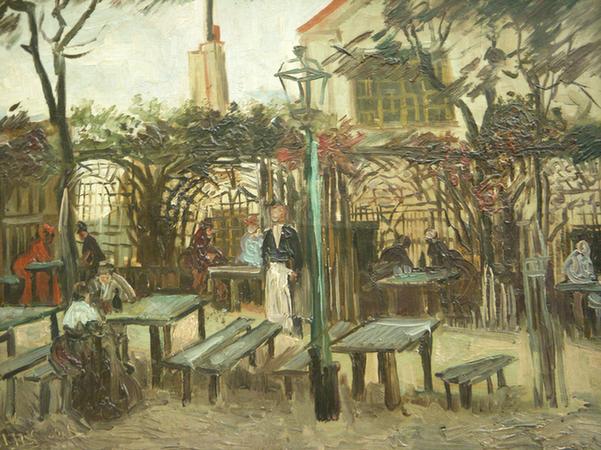 Gartenlokal 'La Guinguette' auf dem Montmartre