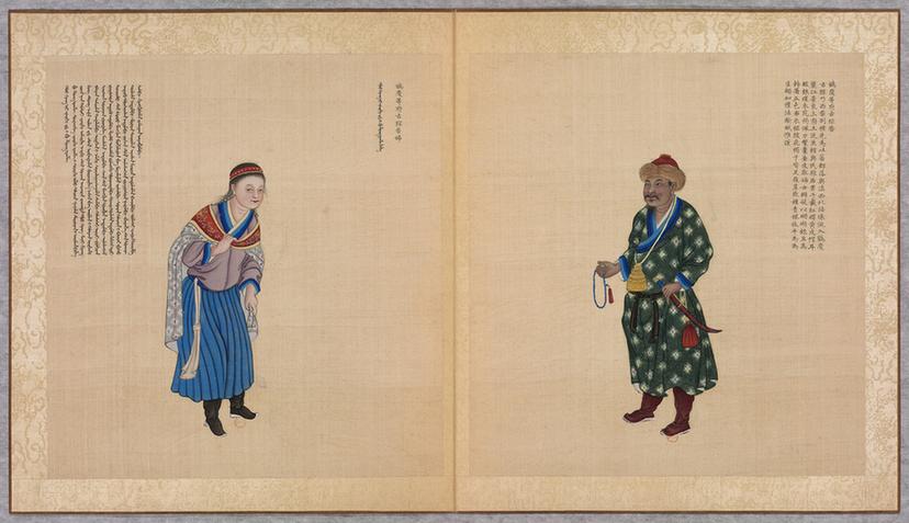 职贡图巨幅彩绘册页第4册-11