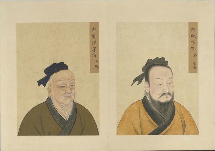 至圣先贤半身像-56