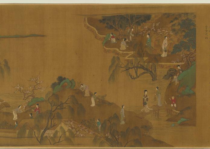 画柯九思写豳风图卷