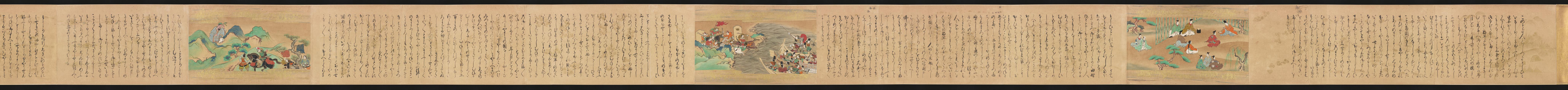 江户时期 乡村故事绘卷-上部