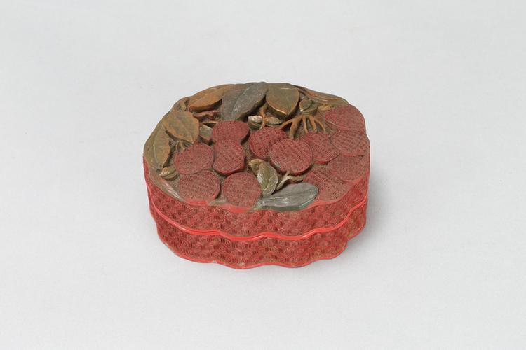 堆彩樱桃纹盒