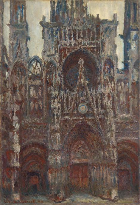Rouen Cathedral, The Portal, Harmony in Brown, 1894