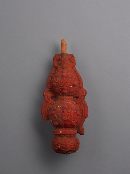 红色大吉字葫芦式蜡