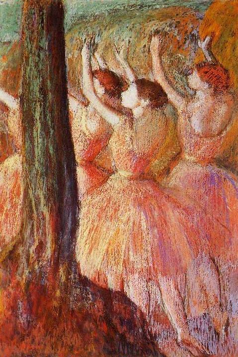Pink Dancers - circa - - Museum of Fine Arts (USA)