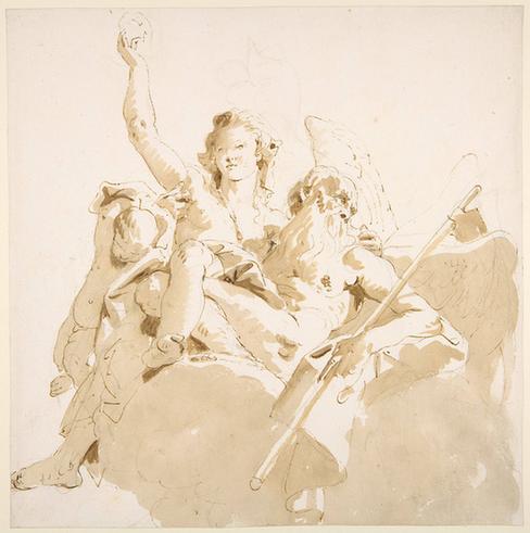 Giovanni Battista Tiepolo--Time and Truth