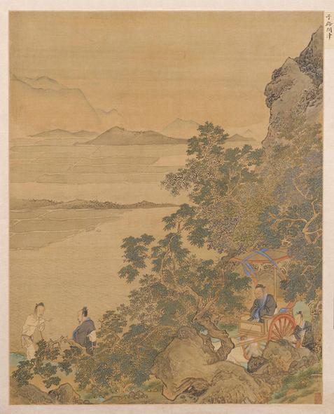 人物故事图-子路问津