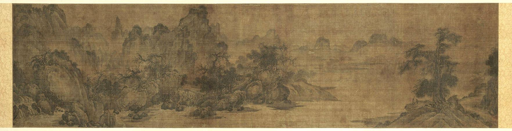 潇湘八景-烟寺晚钟