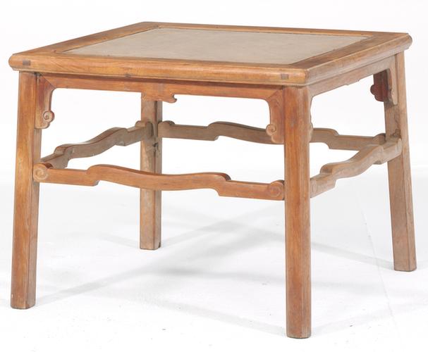 黄花梨木藤心方杌