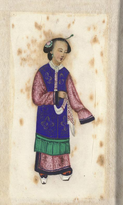 清代宫廷人物画册-3