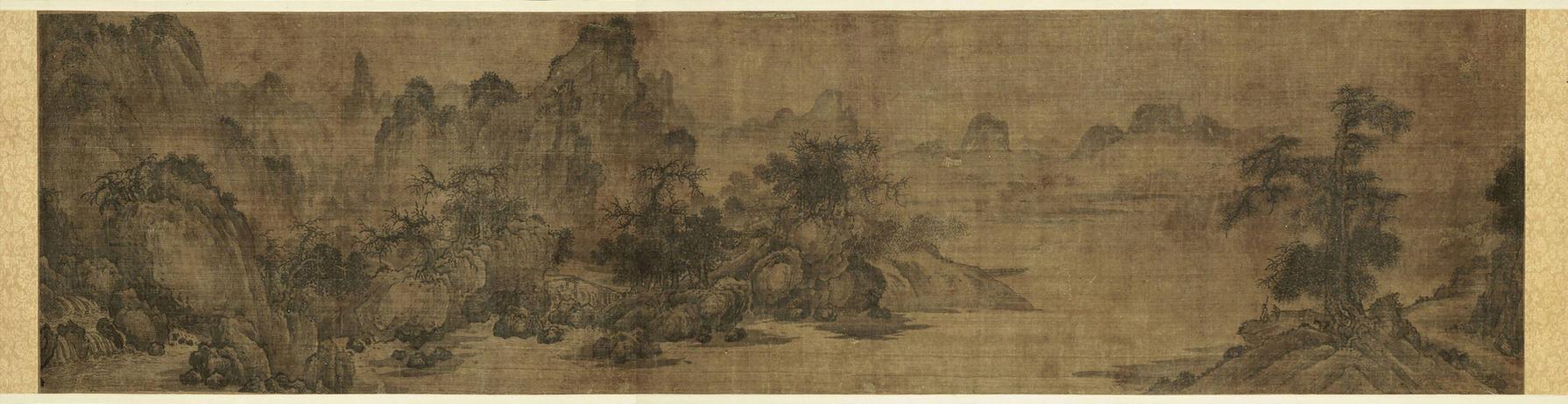 潇湘八景图卷五