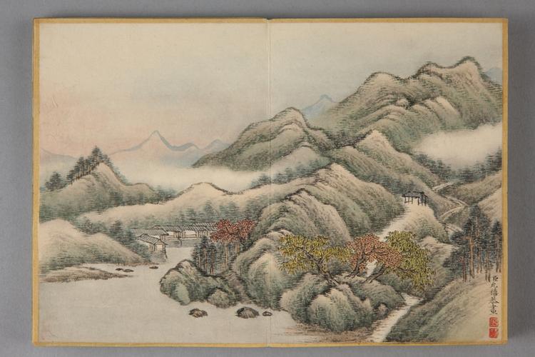 山水册