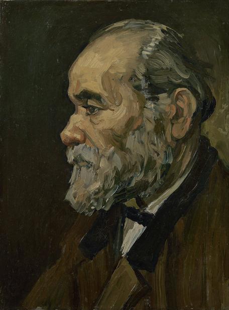 Portrait of an old man (December - )