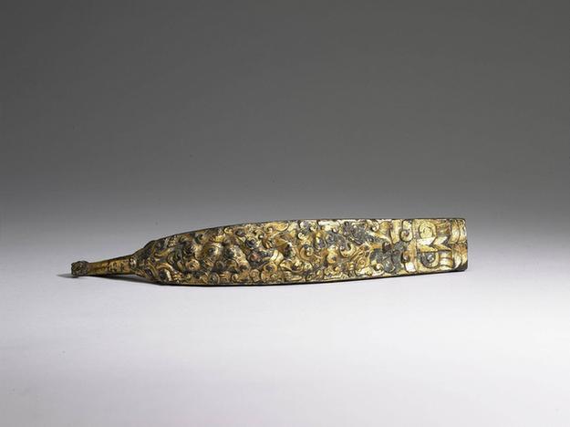 战国中期 包金带钩