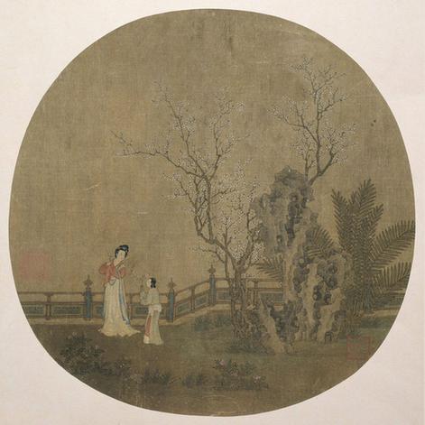 游园仕女图