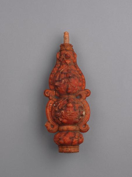 红色大吉字葫芦式蜡