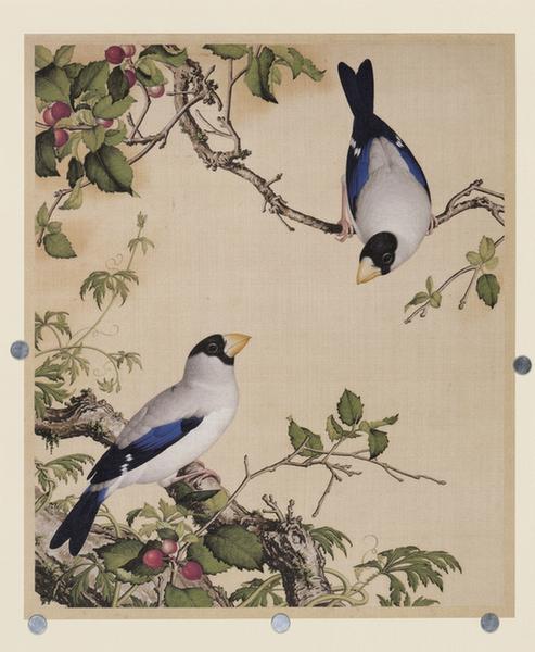 仙萼长春图樱桃