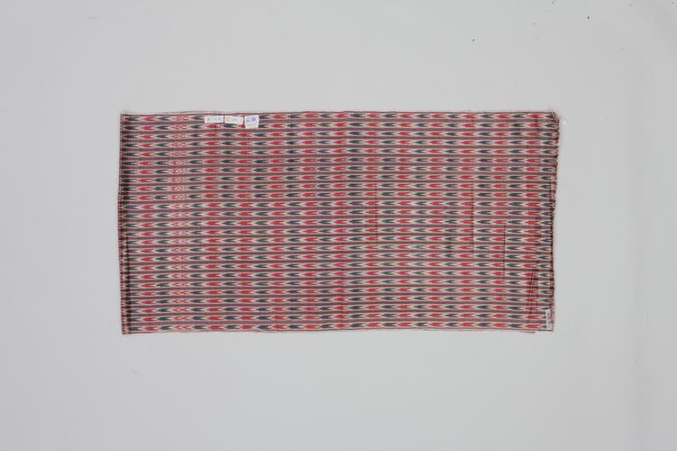 深葡灰色条纹回回棉锦