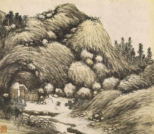 东庄图册之鹤洞