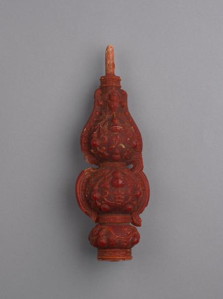 红色大吉字葫芦式蜡