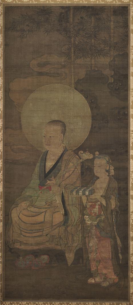 十六罗汉图-第十一尊者