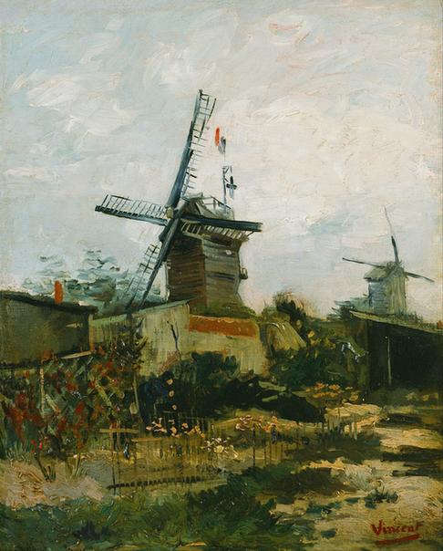 Windmills on Montmartre 1886