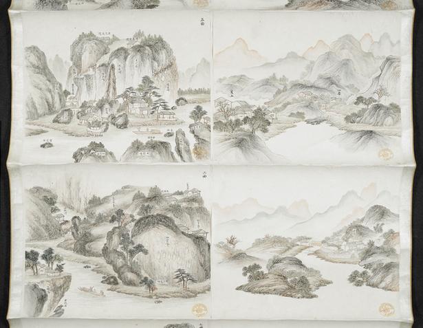 武夷山十八景图3