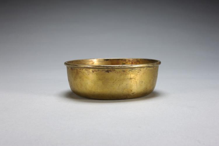 宣统五年款银镀金碗