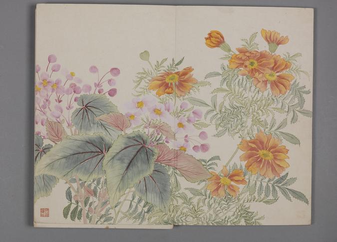 董诰延春荟彩图册