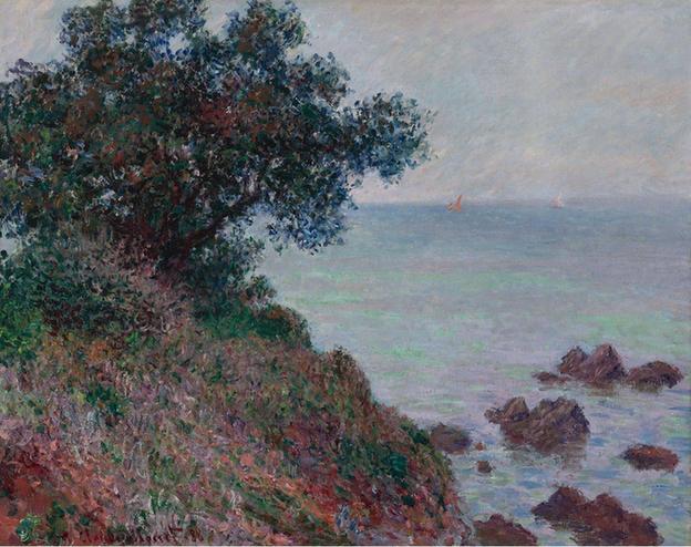 Mediterannian Coast, Grey Weather, 1888