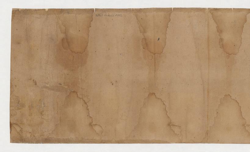 法藏全景 P2252插圖版 佛說佛名經卷第十三 手稿 下部 纸背手稿 下部