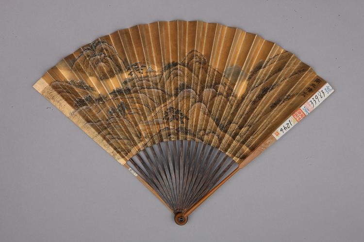 避暑山庄图励宗万书诗成扇