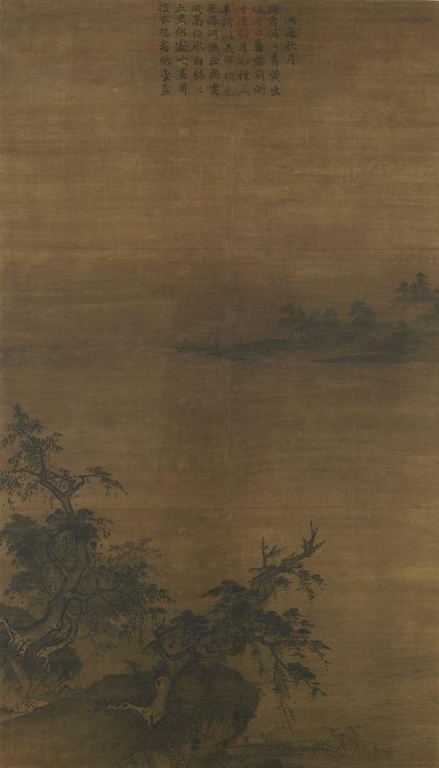 洞庭秋月图