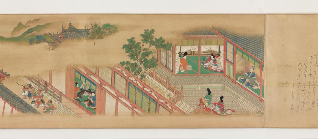 山水人物卷(下部)