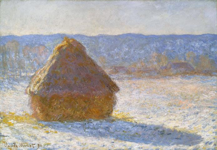 Haystack in the Morning, Snow Effect, 1891