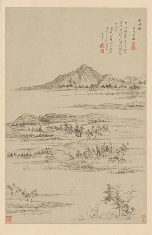 王翚仿古山水册
