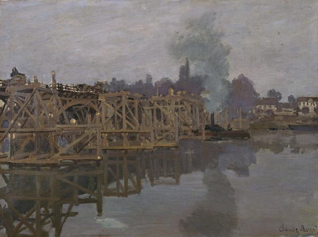 The Bridge under Repair, 1871-1872