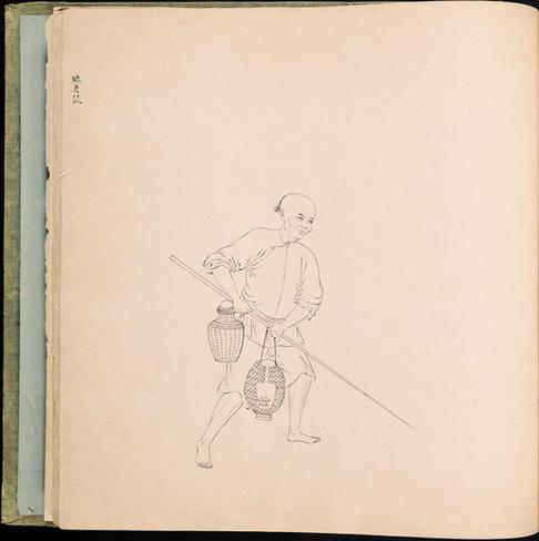 白描街头买卖画册-134