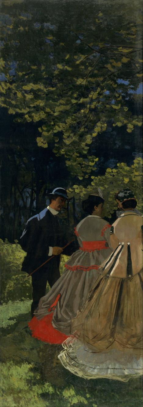 Luncheon on the Grass, Left Panel, 1865