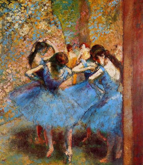 Dancers in Blue - - Musee d'Orsay (France) - oil on canvas