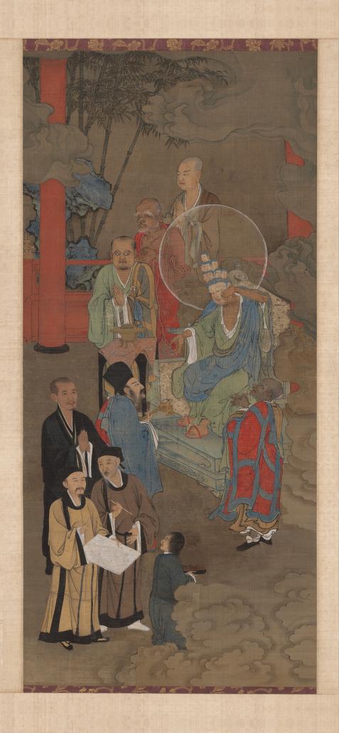 五百罗汉图之应身观音