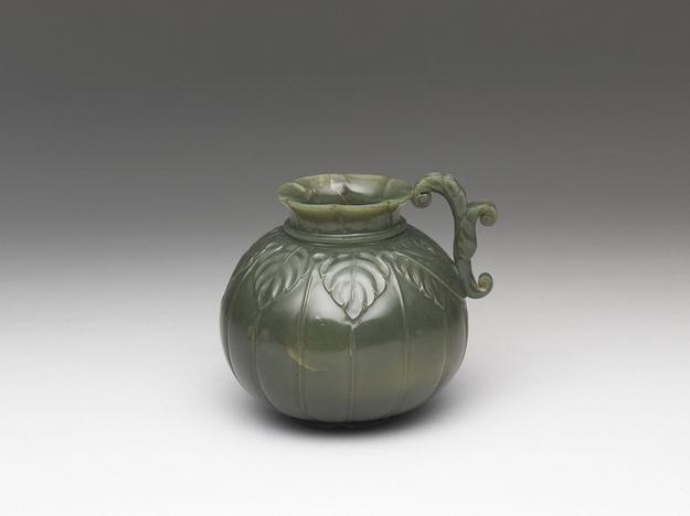 印度 蒙兀儿帝国 单柄罐