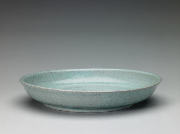 汝窑天青釉盘
