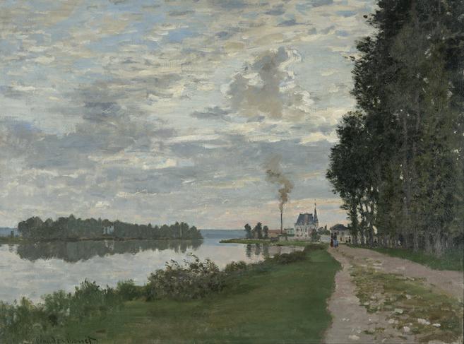 The Promenade at Argenteuil 02, 1872