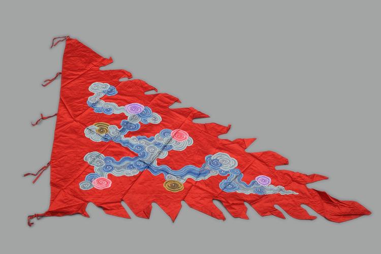 五色云旗-红云旗