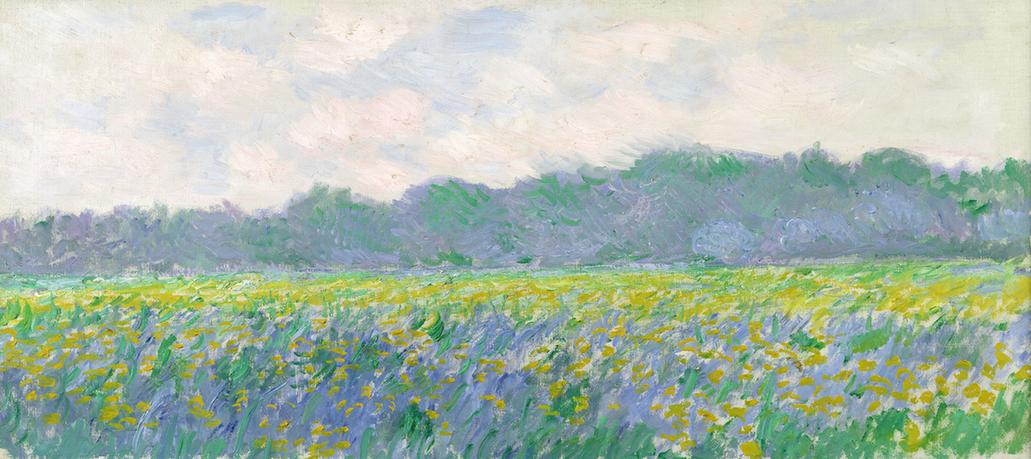 Field of Yellow Irises at Giverny, 1887